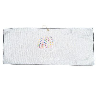 Spread Love Unity Day AntiBullying Awareness Large Microfiber Waffle Golf Towel