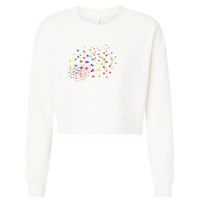 Spread Love Unity Day AntiBullying Awareness Cropped Pullover Crew