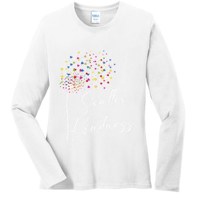 Spread Love Unity Day AntiBullying Awareness Ladies Long Sleeve Shirt