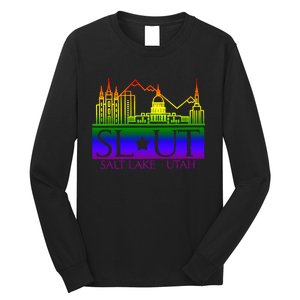 Salt Lake Utah SlUt Lgbtq Funny Long Sleeve Shirt