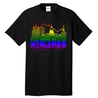 Salt Lake Utah SlUt Lgbtq Funny Tall T-Shirt