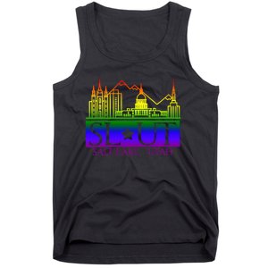 Salt Lake Utah SlUt Lgbtq Funny Tank Top