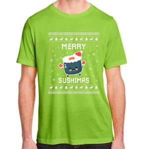 Sushi Lover Ugly Christmas Sweater For Holidays Gift Adult ChromaSoft Performance T-Shirt