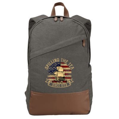 St. Lawrence University Saints SLU Word Mark Cotton Canvas Backpack