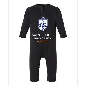 Saint Louis University Slu Madrid Infant Fleece One Piece