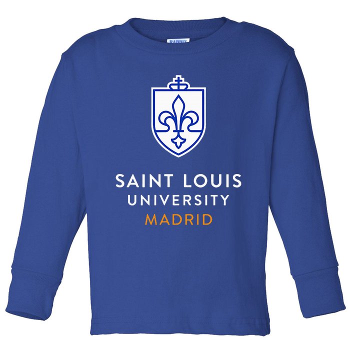 Saint Louis University Slu Madrid Toddler Long Sleeve Shirt