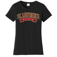 St. Lawrence University Saints Banner Mark Women's T-Shirt