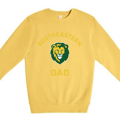 Southeastern Louisiana University Lions Arched Dad Premium Crewneck Sweatshirt