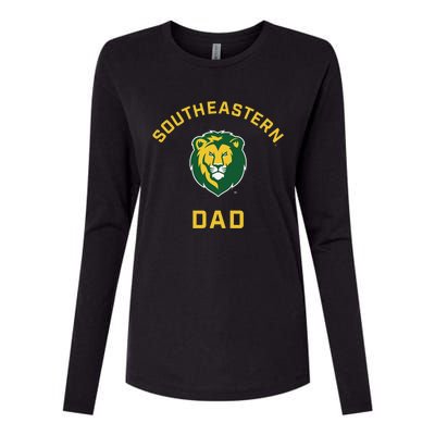 Southeastern Louisiana University Lions Arched Dad Womens Cotton Relaxed Long Sleeve T-Shirt