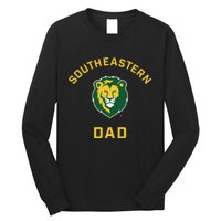 Southeastern Louisiana University Lions Arched Dad Long Sleeve Shirt