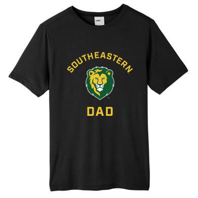 Southeastern Louisiana University Lions Arched Dad Tall Fusion ChromaSoft Performance T-Shirt