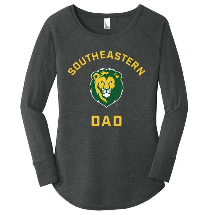 Southeastern Louisiana University Lions Arched Dad Women's Perfect Tri Tunic Long Sleeve Shirt