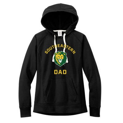 Southeastern Louisiana University Lions Arched Dad Women's Fleece Hoodie