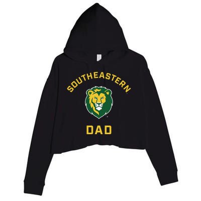 Southeastern Louisiana University Lions Arched Dad Crop Fleece Hoodie