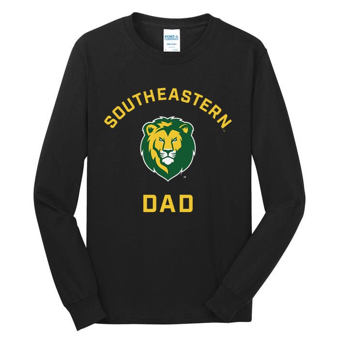 Southeastern Louisiana University Lions Arched Dad Tall Long Sleeve T-Shirt