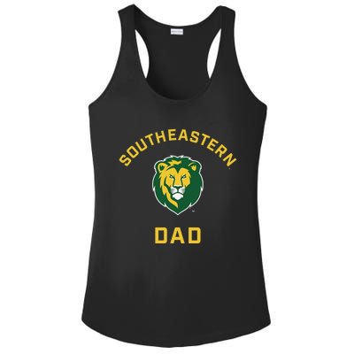 Southeastern Louisiana University Lions Arched Dad Ladies PosiCharge Competitor Racerback Tank