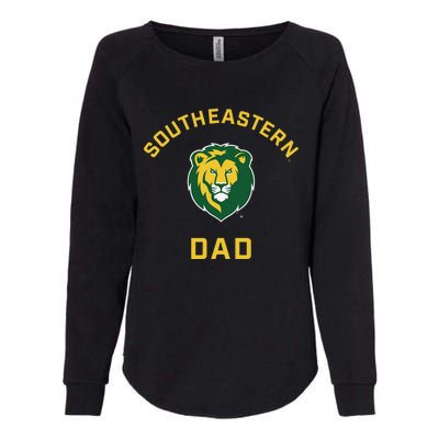 Southeastern Louisiana University Lions Arched Dad Womens California Wash Sweatshirt