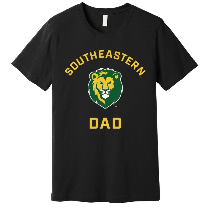 Southeastern Louisiana University Lions Arched Dad Premium T-Shirt