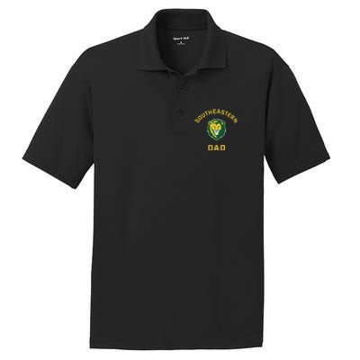 Southeastern Louisiana University Lions Arched Dad PosiCharge RacerMesh Polo