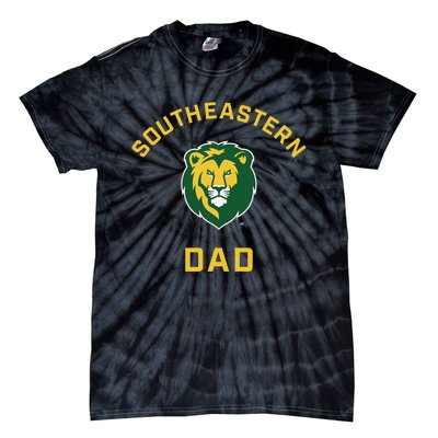 Southeastern Louisiana University Lions Arched Dad Tie-Dye T-Shirt