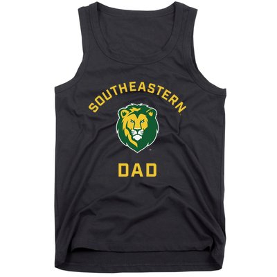 Southeastern Louisiana University Lions Arched Dad Tank Top