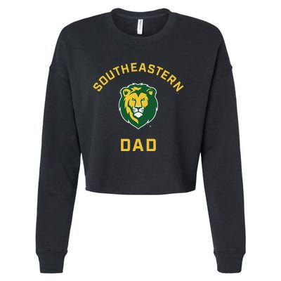 Southeastern Louisiana University Lions Arched Dad Cropped Pullover Crew