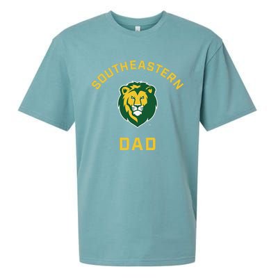 Southeastern Louisiana University Lions Arched Dad Sueded Cloud Jersey T-Shirt