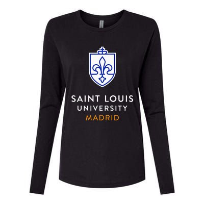 Saint Louis University Slu Madrid Womens Cotton Relaxed Long Sleeve T-Shirt