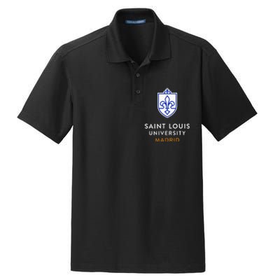 Saint Louis University Slu Madrid Dry Zone Grid Polo