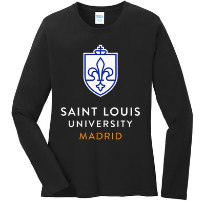 Saint Louis University Slu Madrid Ladies Long Sleeve Shirt