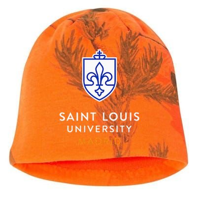 Saint Louis University Slu Madrid Kati - Camo Knit Beanie