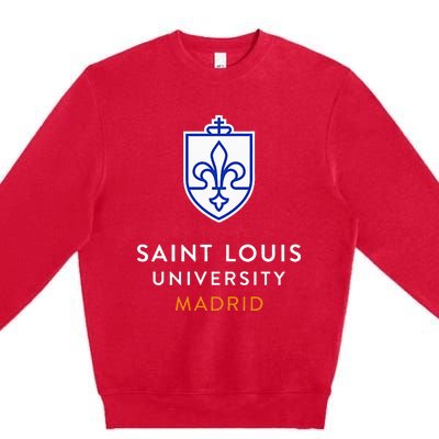 Saint Louis University Slu Madrid Premium Crewneck Sweatshirt