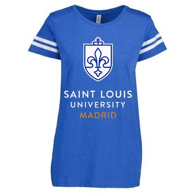 Saint Louis University Slu Madrid Enza Ladies Jersey Football T-Shirt