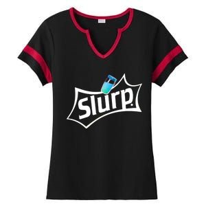 Slurp Juice Battle Royale Ladies Halftime Notch Neck Tee