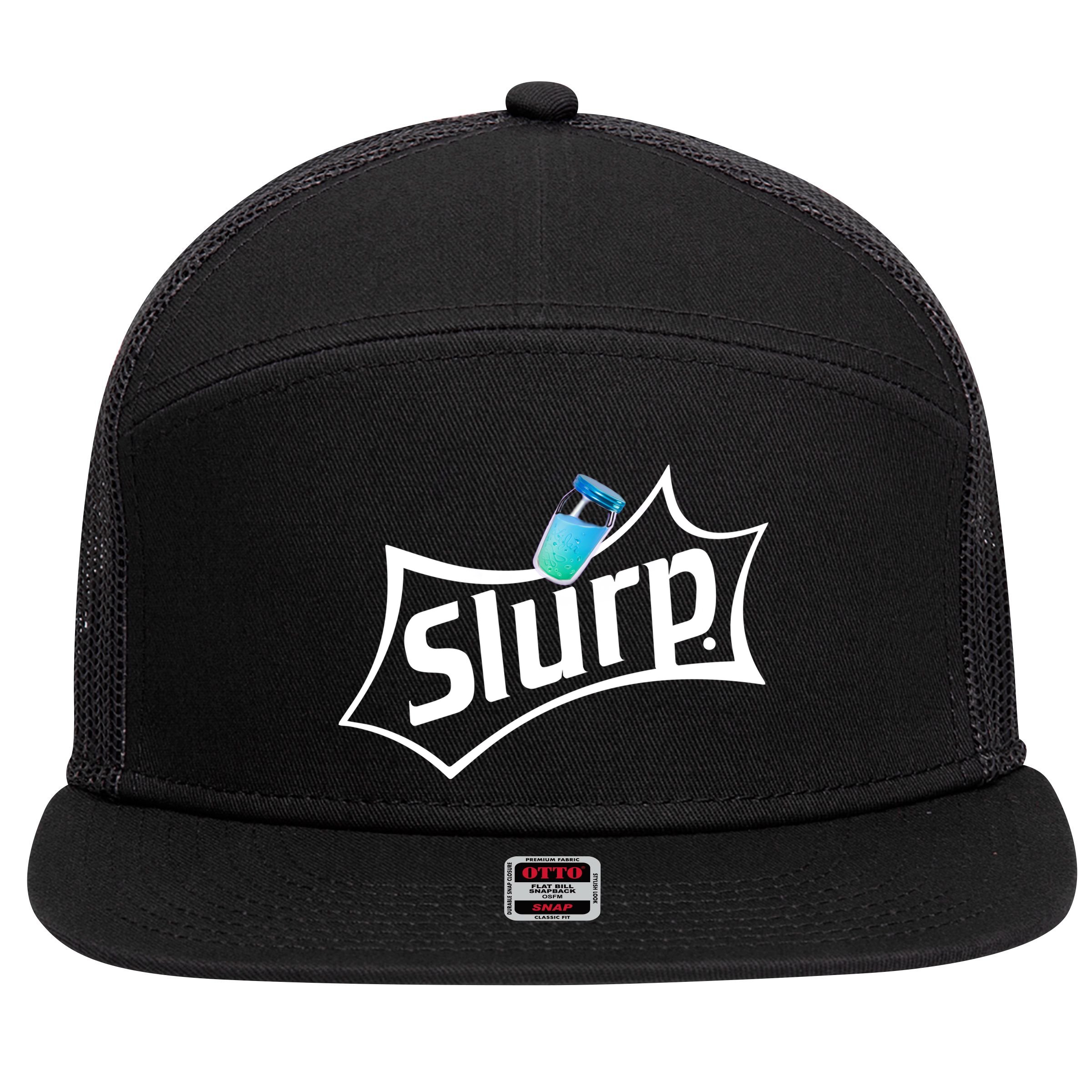 Slurp Juice Battle Royale 7 Panel Mesh Trucker Snapback Hat