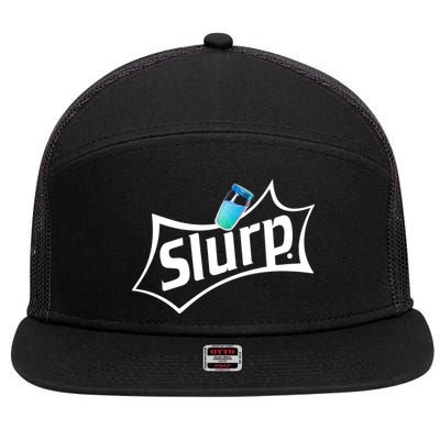 Slurp Juice Battle Royale 7 Panel Mesh Trucker Snapback Hat