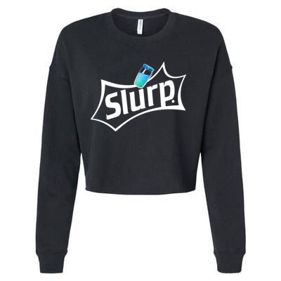 Slurp Juice Battle Royale Cropped Pullover Crew
