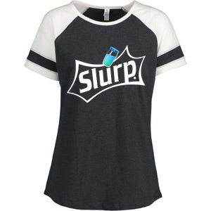 Slurp Juice Battle Royale Enza Ladies Jersey Colorblock Tee