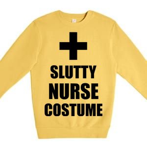 Slutty Nurse Costume Premium Crewneck Sweatshirt