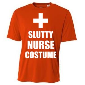 Slutty Nurse Costume Cooling Performance Crew T-Shirt