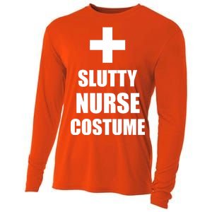 Slutty Nurse Costume Cooling Performance Long Sleeve Crew