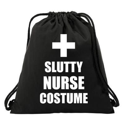 Slutty Nurse Costume Drawstring Bag