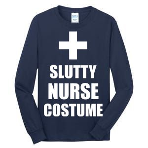 Slutty Nurse Costume Tall Long Sleeve T-Shirt