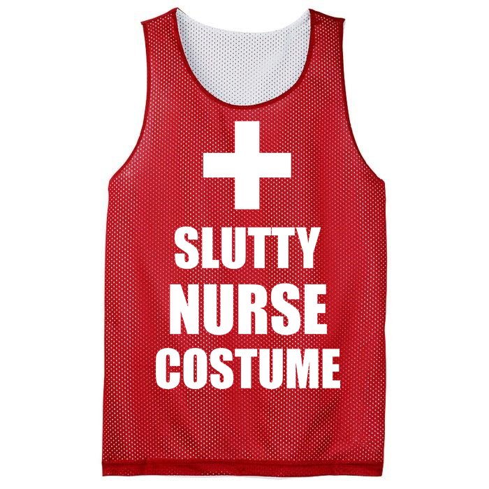 Slutty Nurse Costume Mesh Reversible Basketball Jersey Tank