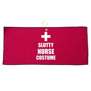 Slutty Nurse Costume Large Microfiber Waffle Golf Towel