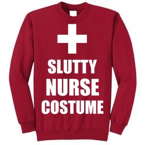 Slutty Nurse Costume Tall Sweatshirt