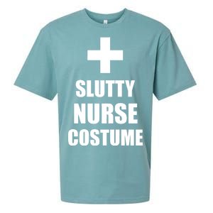 Slutty Nurse Costume Sueded Cloud Jersey T-Shirt