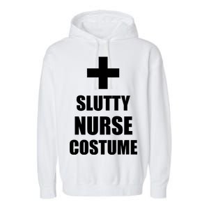 Slutty Nurse Costume Garment-Dyed Fleece Hoodie