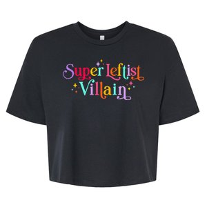 Super Leftist Villain Bella+Canvas Jersey Crop Tee