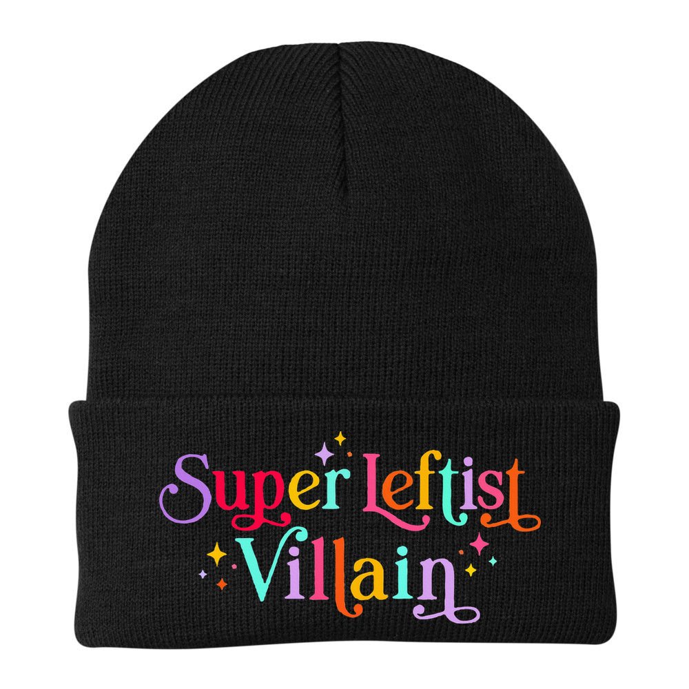 Super Leftist Villain Beanie
